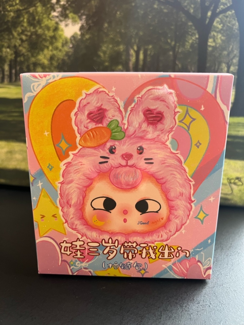 Baby Three Blind Box Take Me Out Zipper Bag NIB Cute Collectible